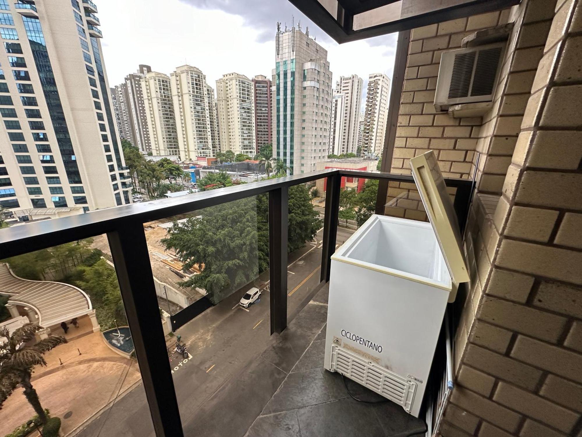 1601 Apart-Hotel Qi Intelligent Ibirapuera Сан-Пауло Экстерьер фото
