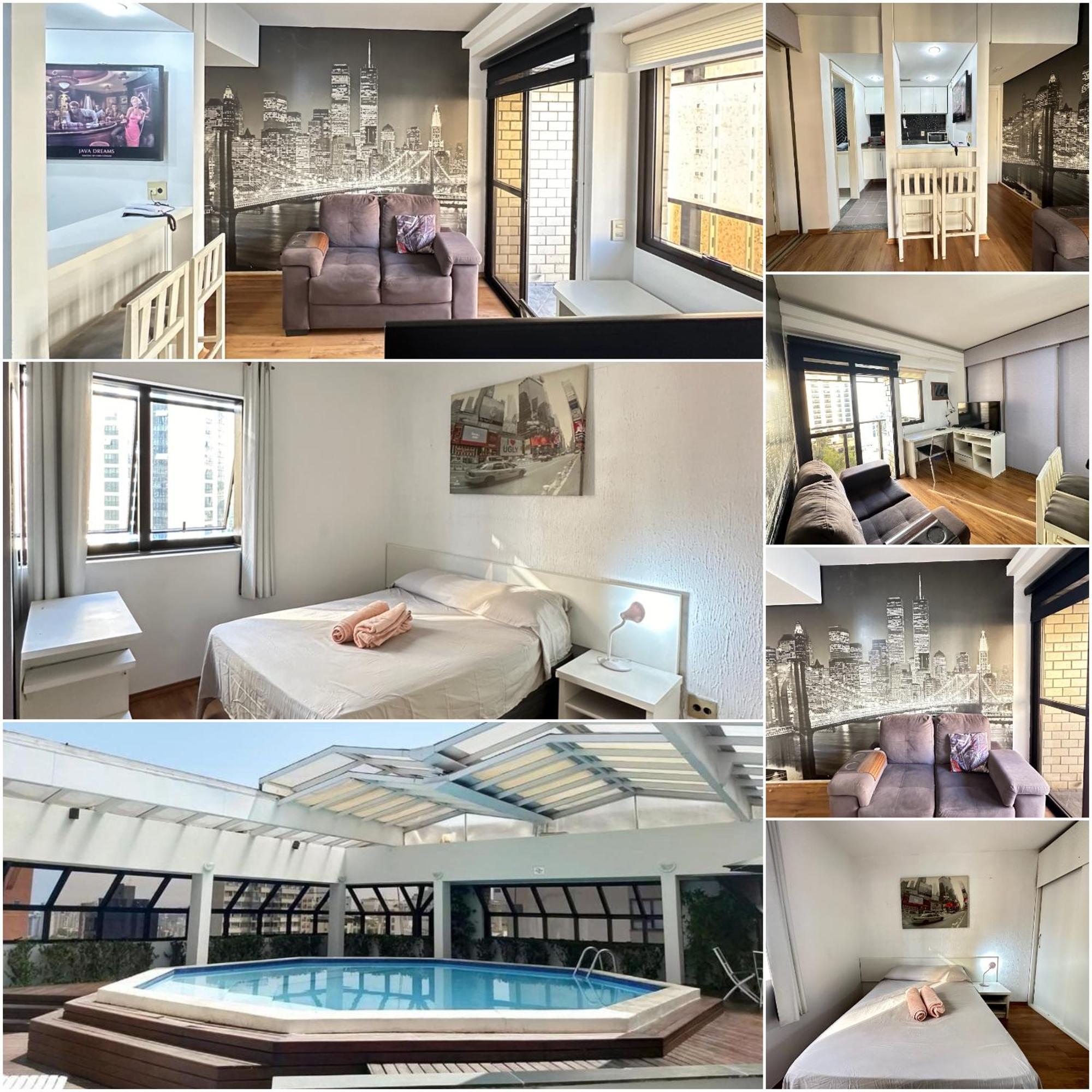 1601 Apart-Hotel Qi Intelligent Ibirapuera Сан-Пауло Экстерьер фото