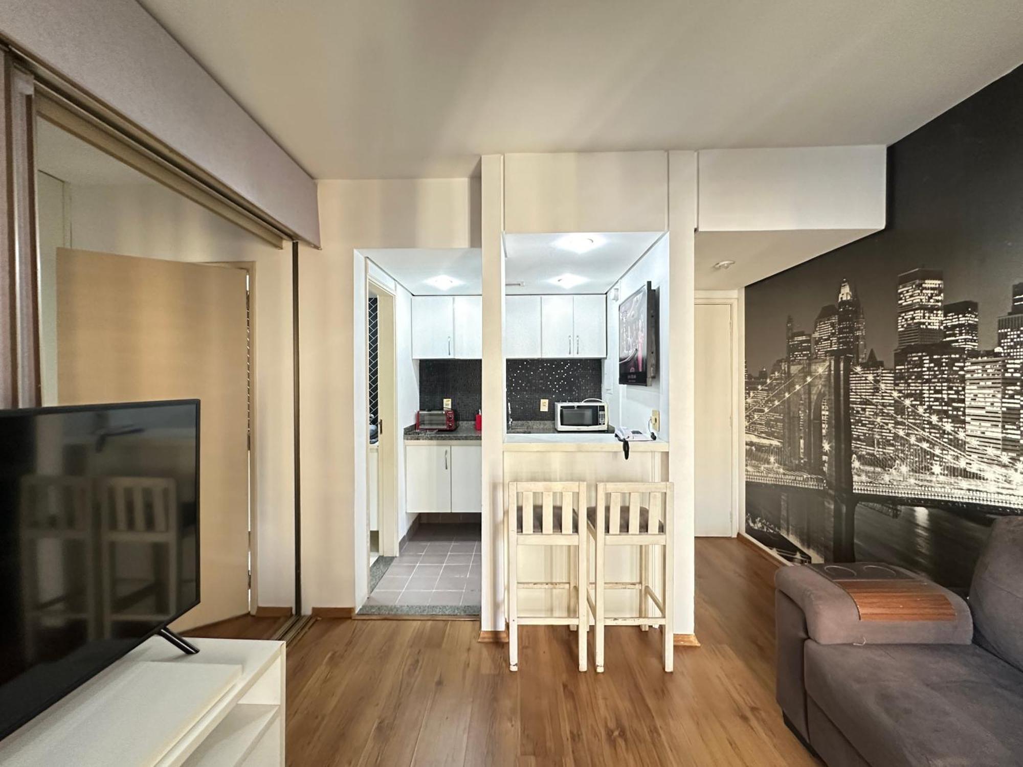 1601 Apart-Hotel Qi Intelligent Ibirapuera Сан-Пауло Экстерьер фото